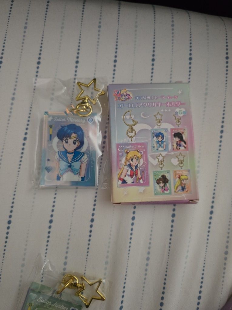 
Sailor Moon Aurora Acrylic Key Holder - Mercury