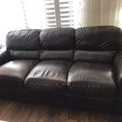 Leather Sofa