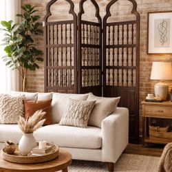 Vintage Moroccan Style Room Divider