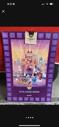 Disney Poster Signed