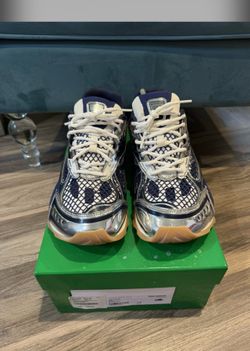 Bottega orbit sneaker blue silver