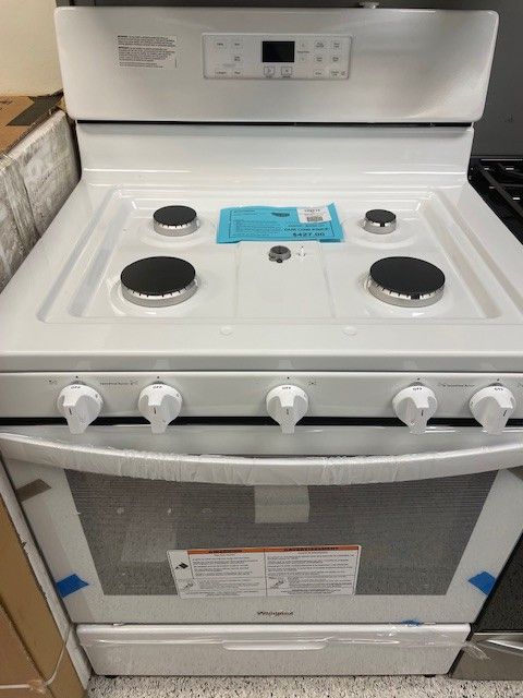 Whirlpool Gas 5 Burner Stove Oven Range