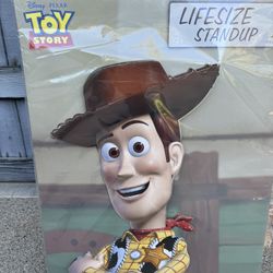 Disney Pixar’s Toy Story Woody life-size cardboard cutout standee 58”