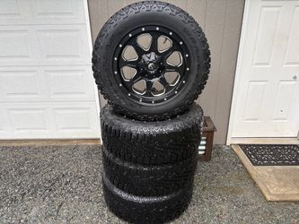 20” FUEL WHEELS WITH TIRES