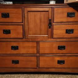 Solid Wood Dresser - $125obo
