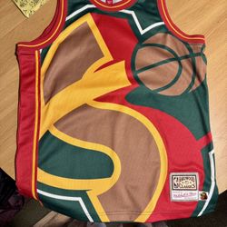 Seattle Sonics 90s Mitchell and Ness Tank - Medium