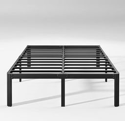 Queen metal 18” height bed frame
