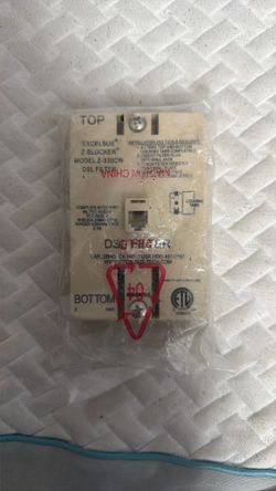 DSL Filter Excelsus Z-Blocker Model Z-330CW Wall Mount – New