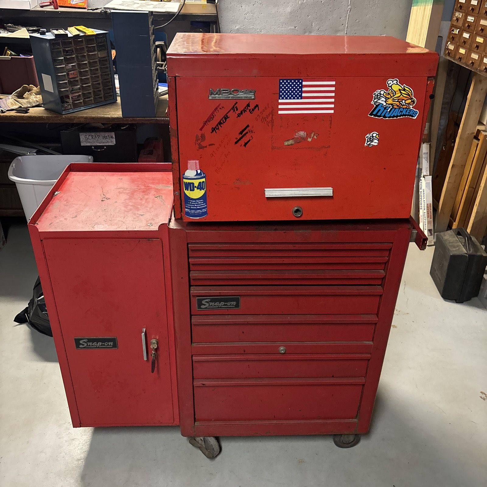 Snap-on MB Century Vintage 23 Draw Tool Box Set