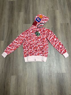 Pink Bape Camo Hoodie 