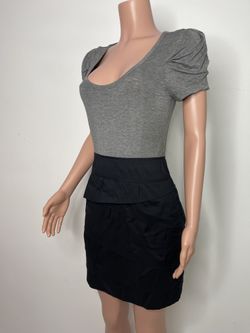 BCBG MAXAZRIA Women’s Jersey Top Tiered Skirt Dress Size 4