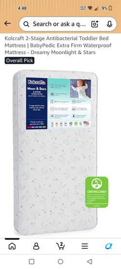 Crib/toddler mattress