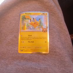 Pikachu HP 70 