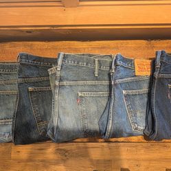Men"s blue jeans