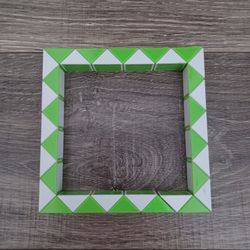 Rubiks Green & White Snake Puzzle 