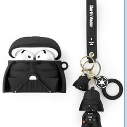 Darth Varder Keychain And AirPod Case! Brand New!
