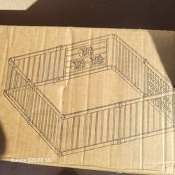 WOODEN BABY PLAYPEN
