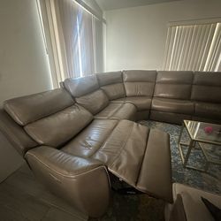 Leather Sectional Couches