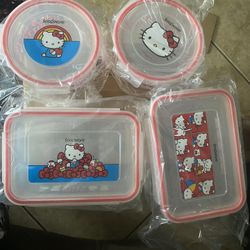 Hello Kitty Snapware 