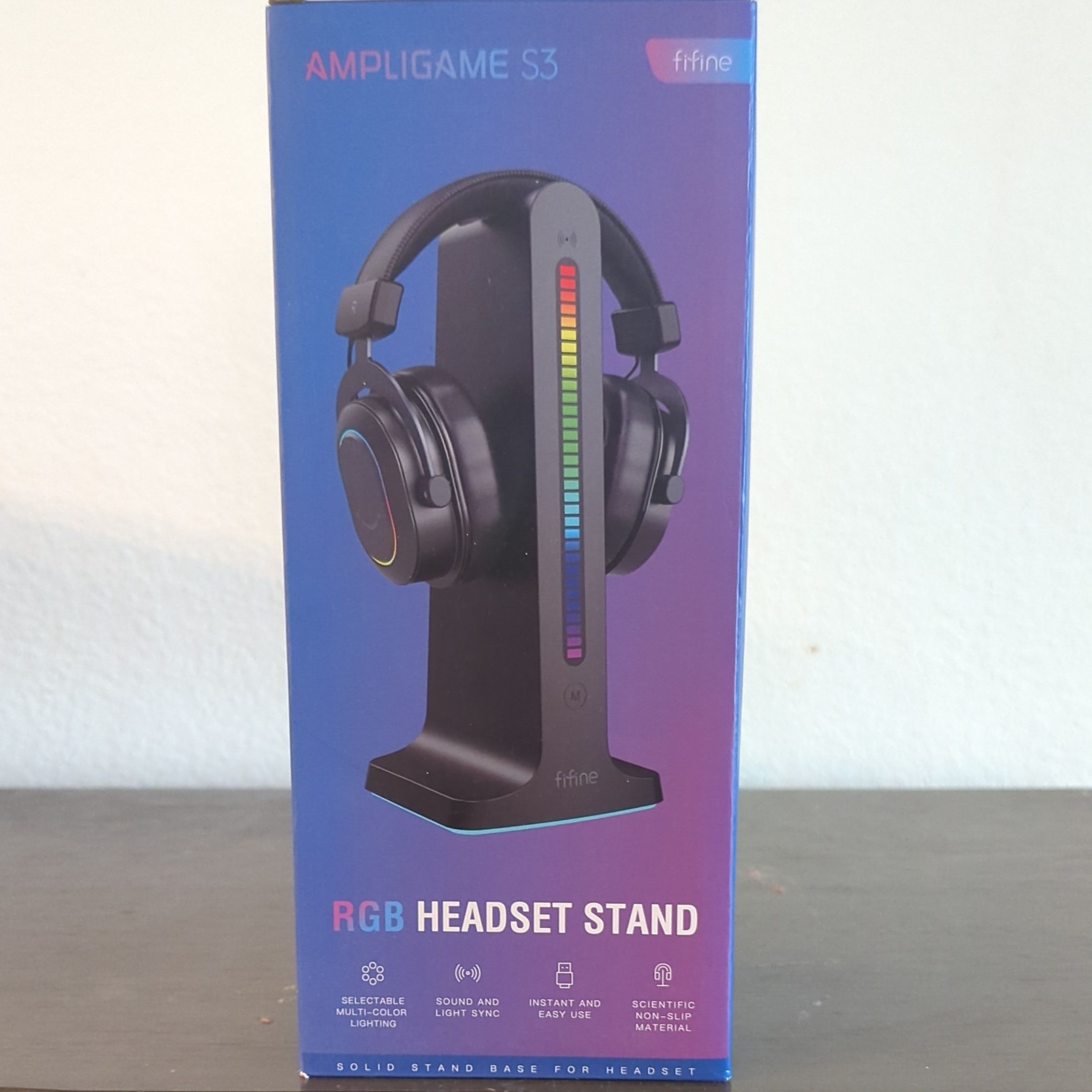 Ampligame S3 RGB Gaming Headset Stand