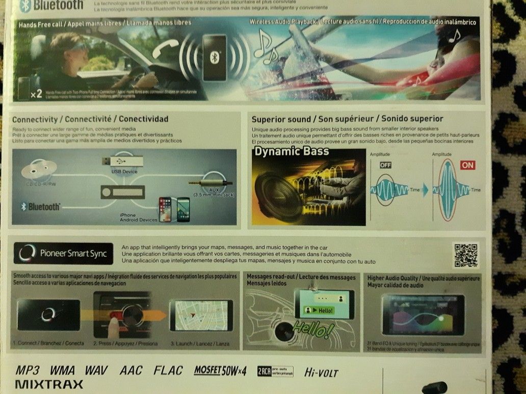 Pioneer Car Head unit With Anything U Could Ever Want On A Head Unit