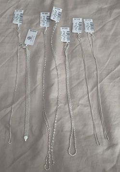 giani bernini necklaces, bracelet, and earrings 