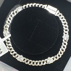 Pandora bracelet size 7.1in