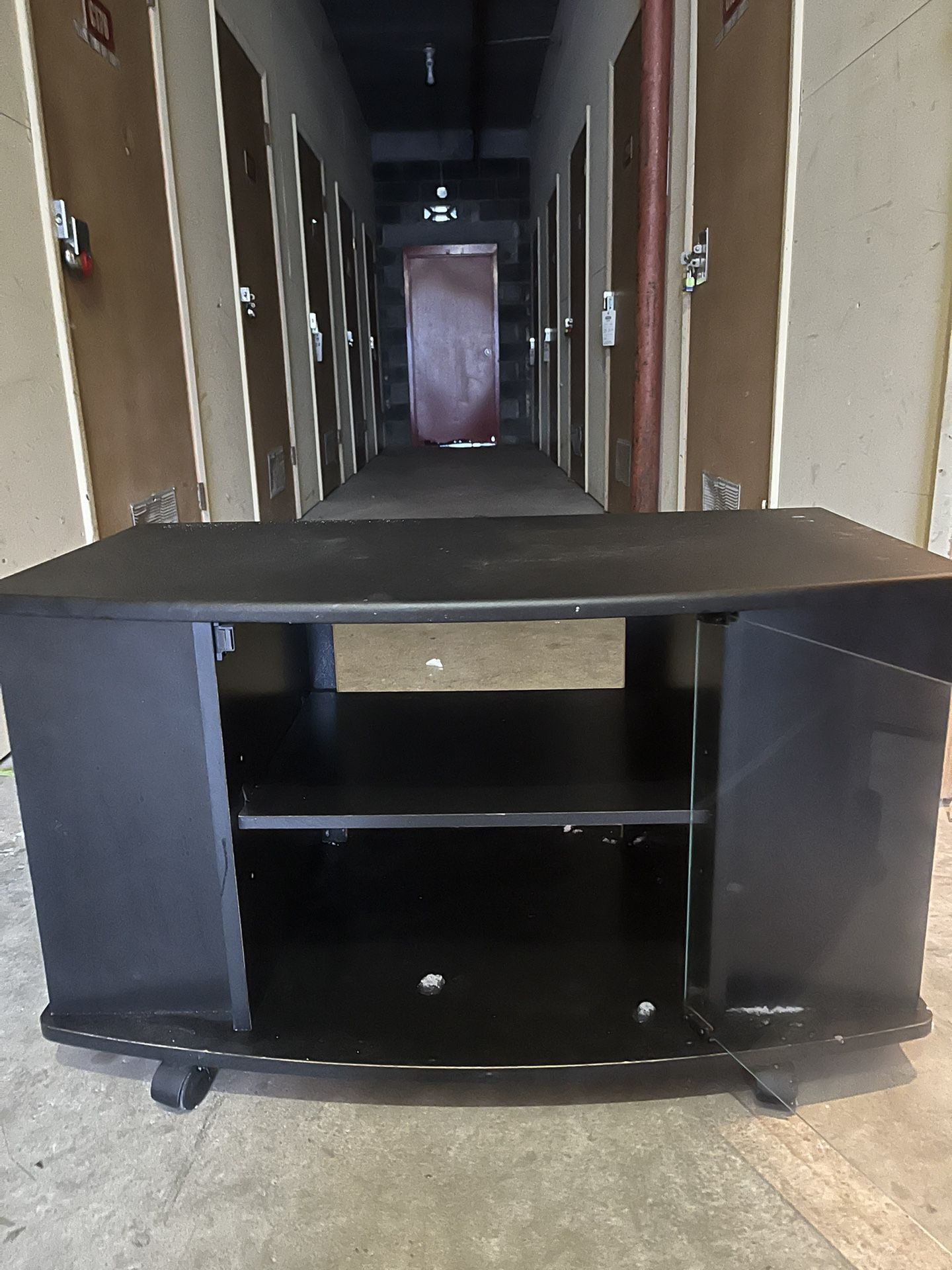 Nice black TV stand