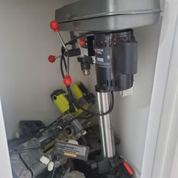 Porter Cable Drill Press, And Ryobi Table Saws