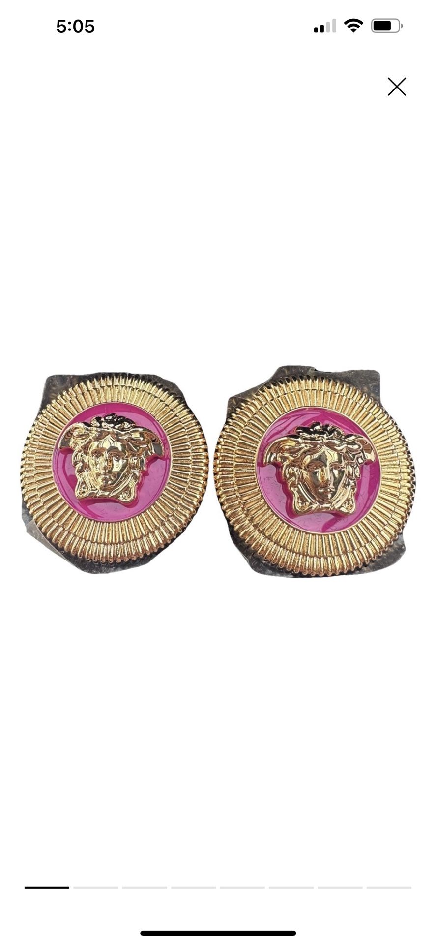 Versace earrings