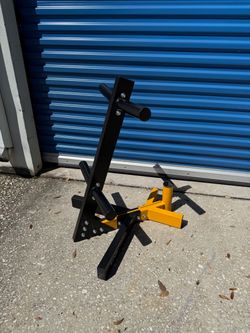 Weight plate rack