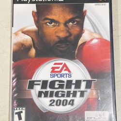 PS2 Fight Night 2004