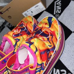 Champion Women’s Hot Stuff Liquid Sling Back Platform Slippers 