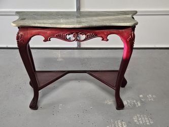 Side Table Marble Top