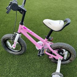 Like New RoyalBaby Kids Bike – 12” Freestyle Classic (EZ Balance Pedal Switchable)