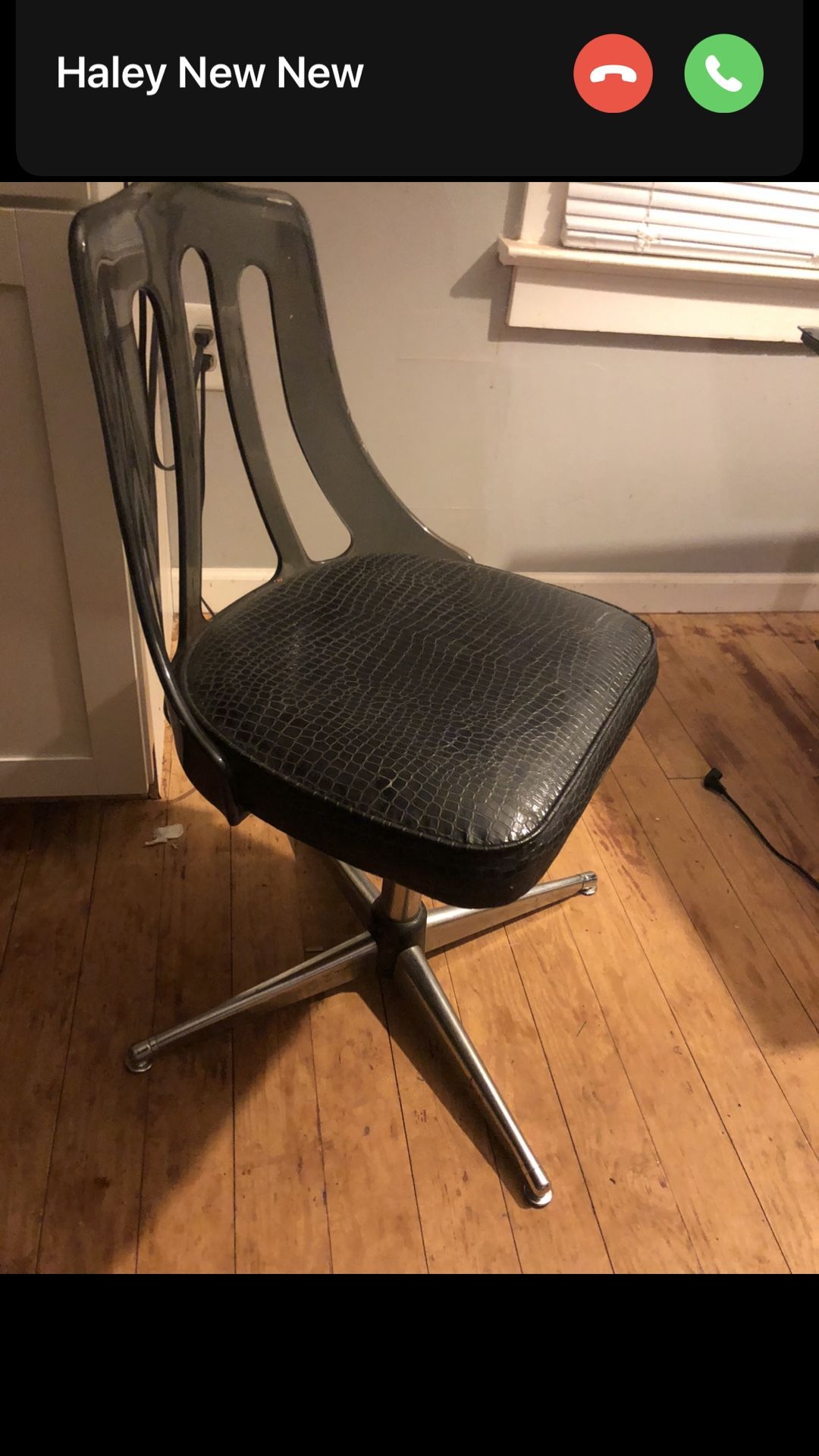 Mid Century Lucite Chair