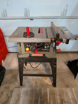 Craftsman Table Saw 137.218250  – Complete Setup