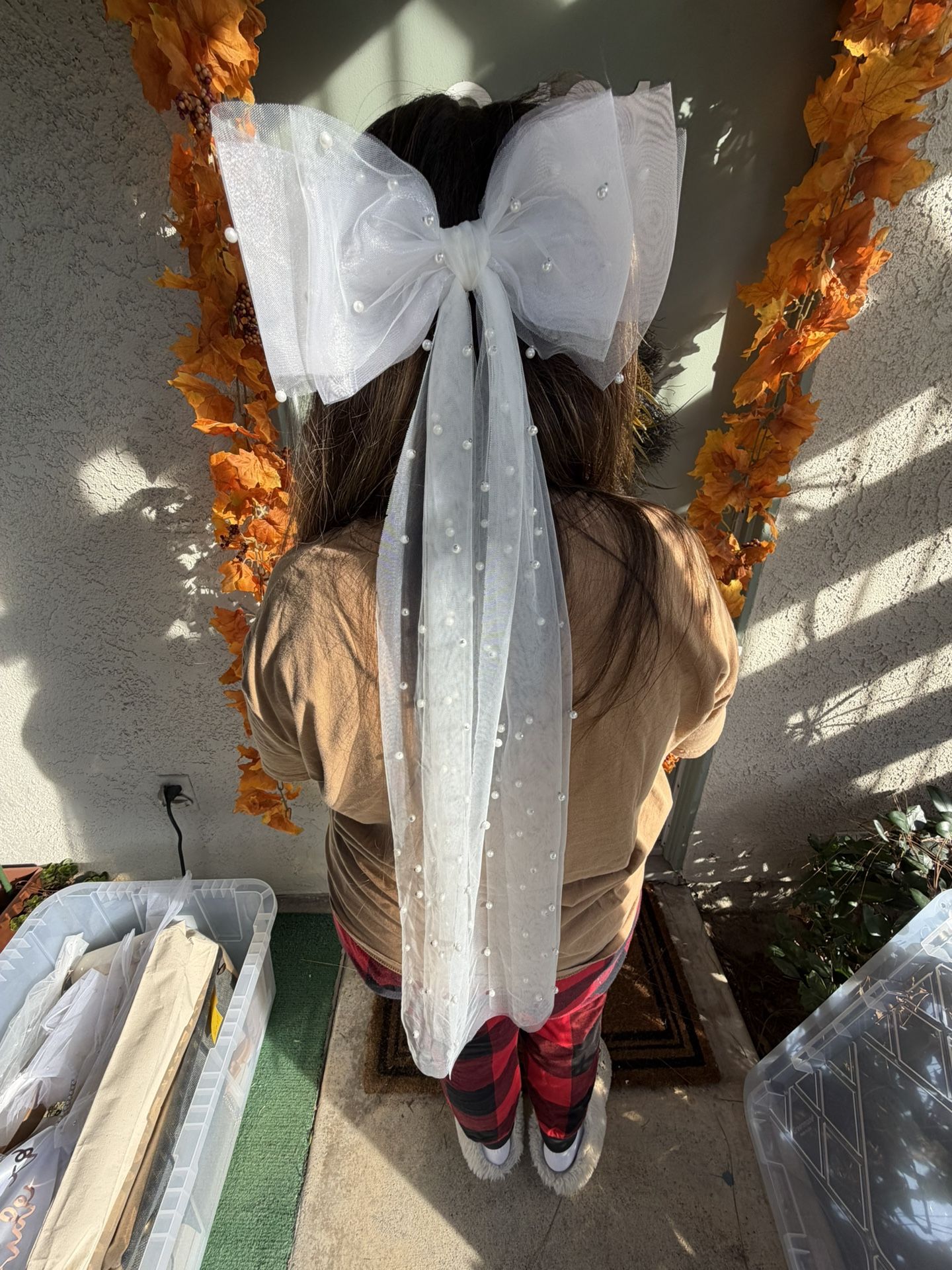 Anthropology Bridal Bow 