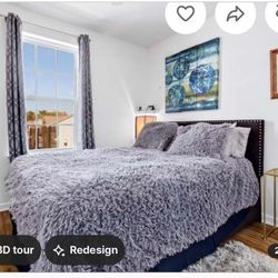 Bed (headboard And Frame) Boxspring Only
