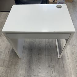 White Small Desk $10