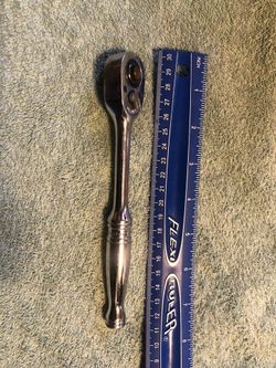 Snap-On Tools 3/8” Drive Quick Release Ratchet, 7.5” Long, USA 🇺🇸 Made!