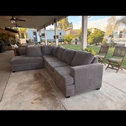 Gray Sectional 