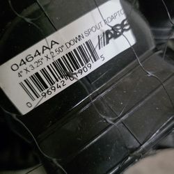 4" X 3.25" X 2.50" Downspout Adapter 