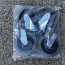 Heavy Duty Swivel Caster Wheel Set – 4-Pack
