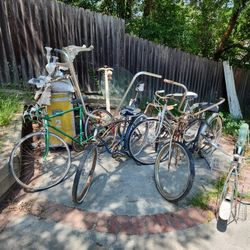 Vintage Schwinn Lot Of 8 Bikes & Parts $650 OBO