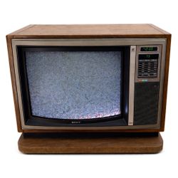 Vintage Sony Trinitron KV-2643R Wood Console Television Retro CRT TV WORKING