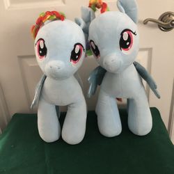 Build A Bear Twin little Ponnies 16”