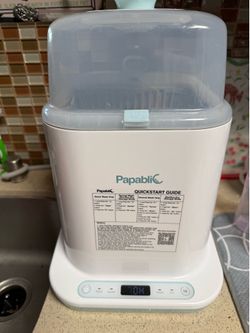 $125 Papablic Bottle Washer Pro, Bottle Washer & Sterilizer & Dryer, 4-in-1