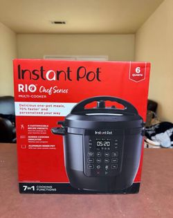Instant Pot 6Qt RIO Chef Series 7-in-1 Multi-Cooker
