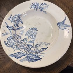 Vintage Earthenware Bowl from France